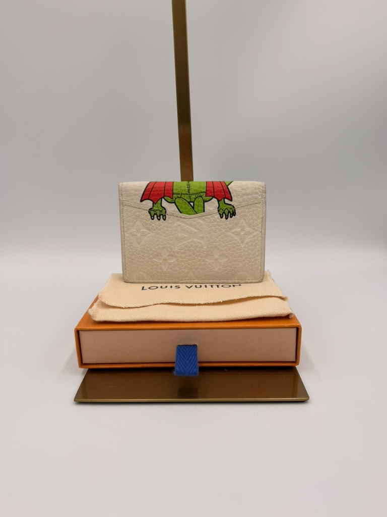 Louis Vuitton Pocket Organizer — Monogram Empreinte Dragon Print (SS21 Runway)