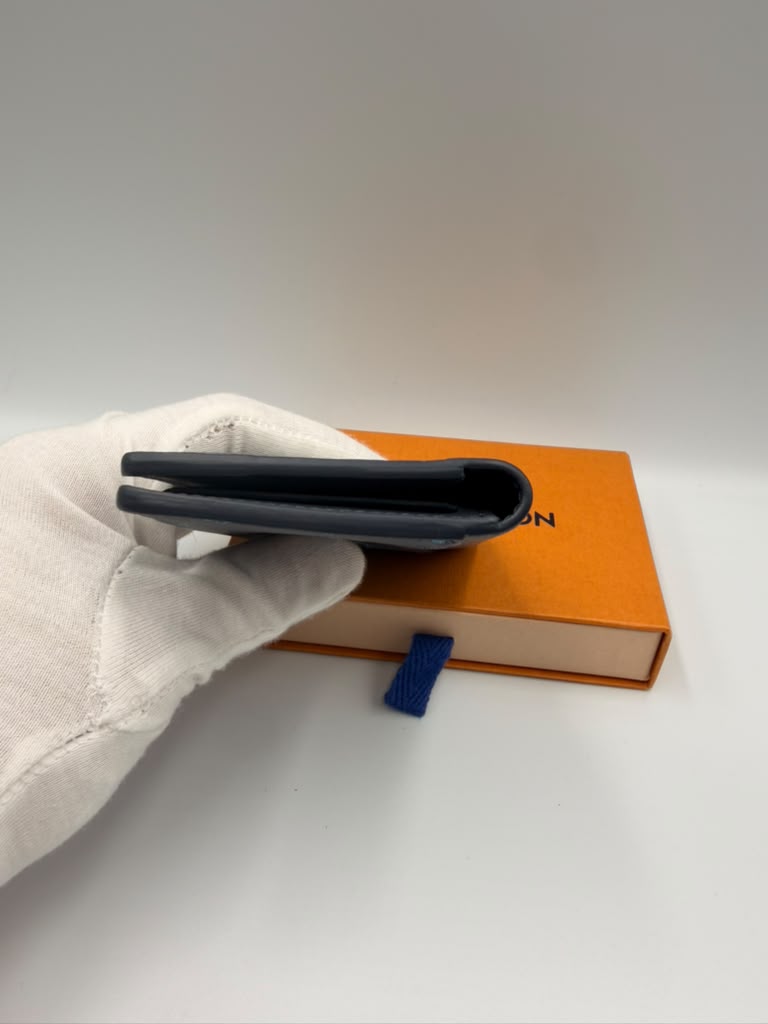Louis Vuitton Pocket Organizer — Monogram Taigarama Cobalt