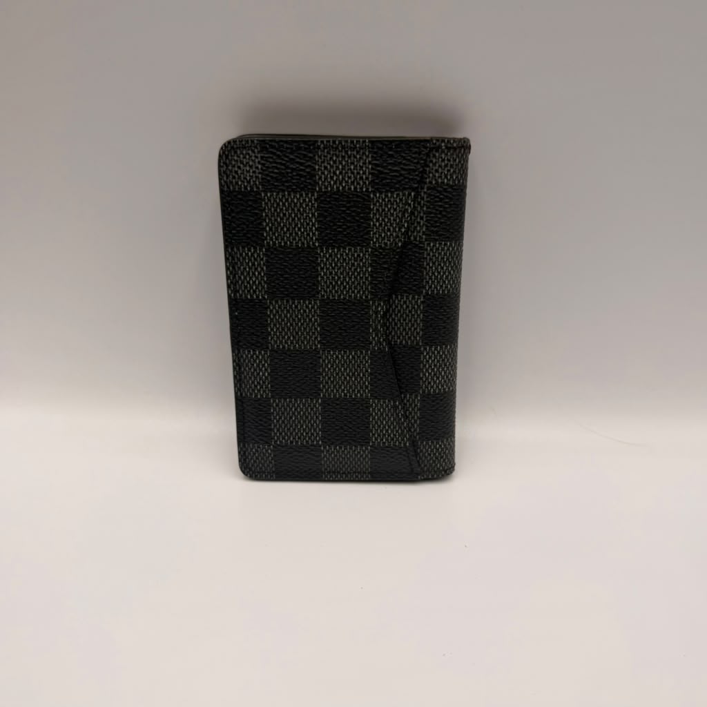 Louis Vuitton Pocket Organizer — Damier Graphite Blue Stripe