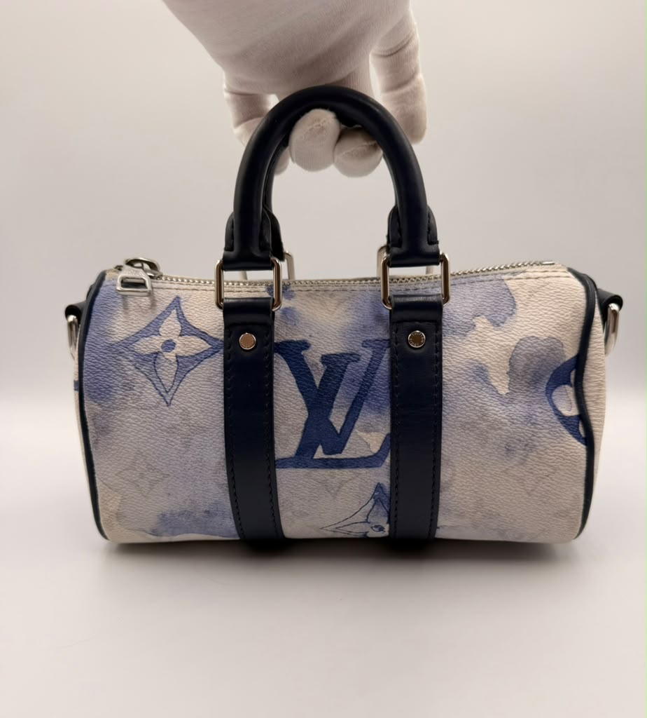 Louis Vuitton Keepall XS — Monogram Watercolor Blue (Limited Edition)
