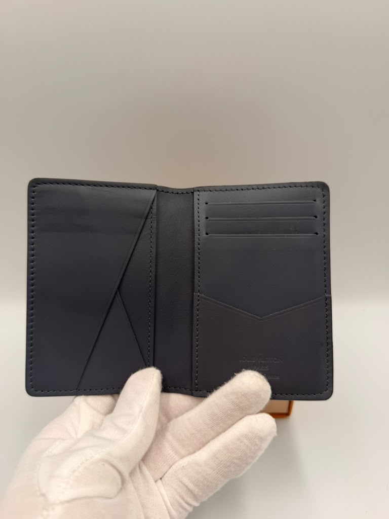 Louis Vuitton Pocket Organizer — Monogram Taigarama Cobalt