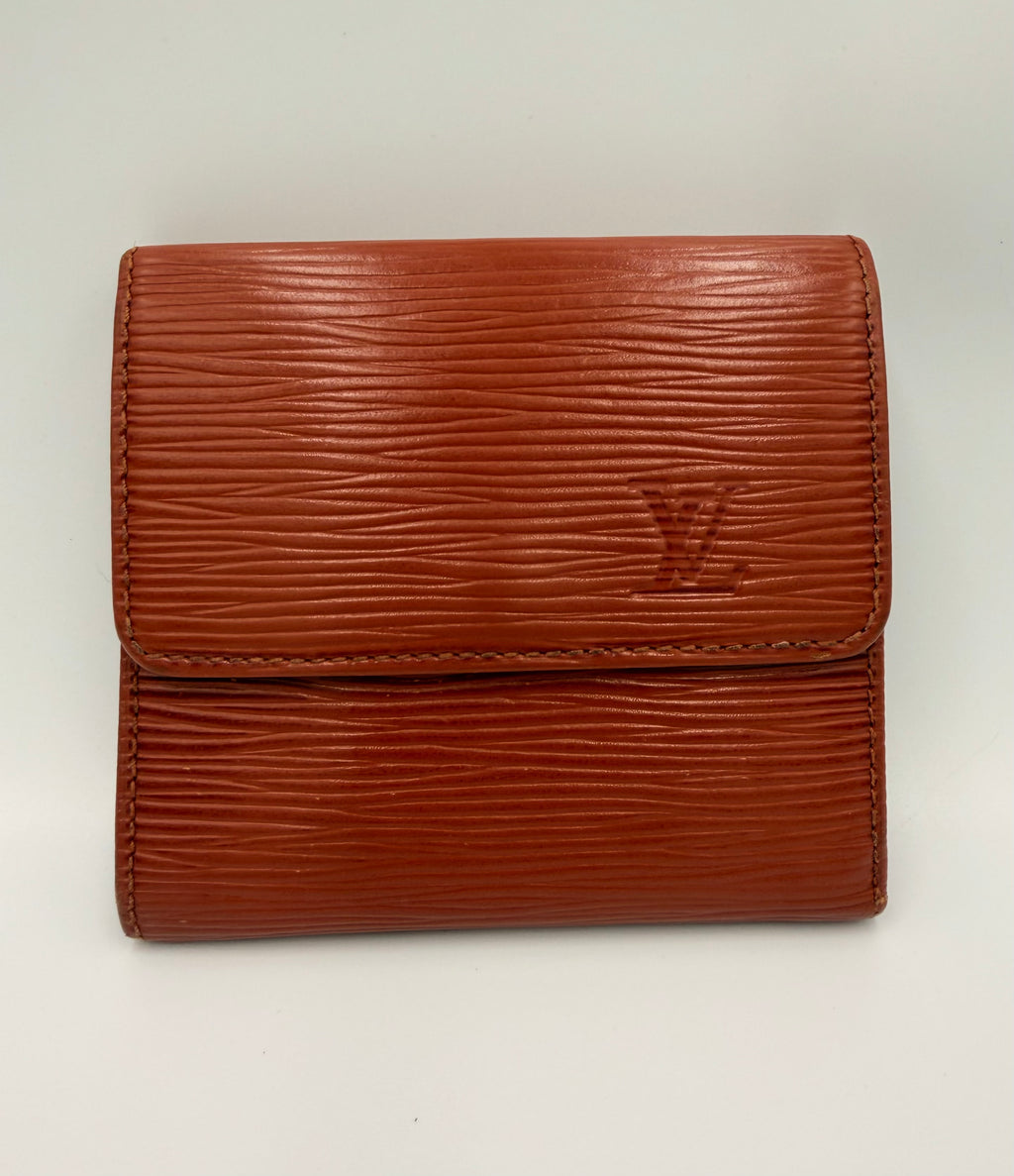 Louis Vuitton Élise Wallet — Epi Leather, Kenyan Brown