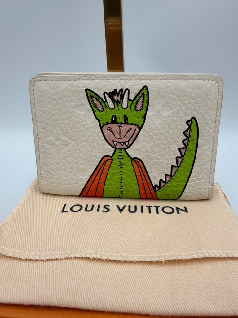 Louis Vuitton Pocket Organizer — Monogram Empreinte Dragon Print (SS21 Runway)