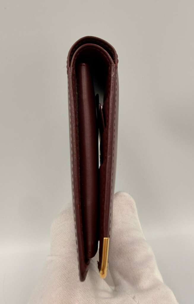 Cartier Must De Cartier Bifold Wallet — Burgundy