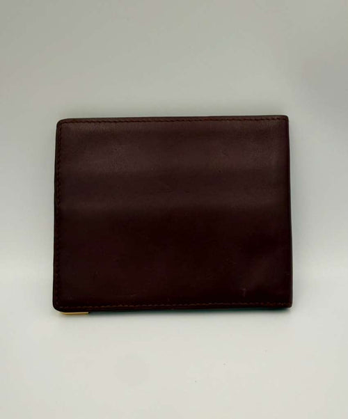 Cartier Must De Cartier Trifold Wallet — Burgundy