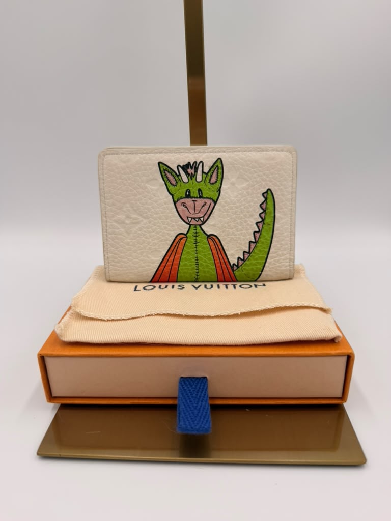 Louis Vuitton Pocket Organizer — Monogram Empreinte Dragon Print (SS21 Runway)