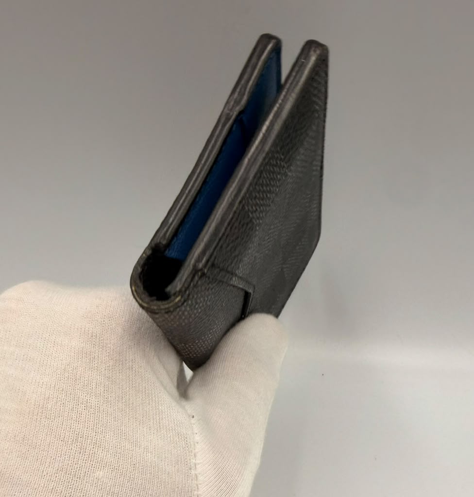 Louis Vuitton Pocket Organizer — Damier Graphite Blue Stripe