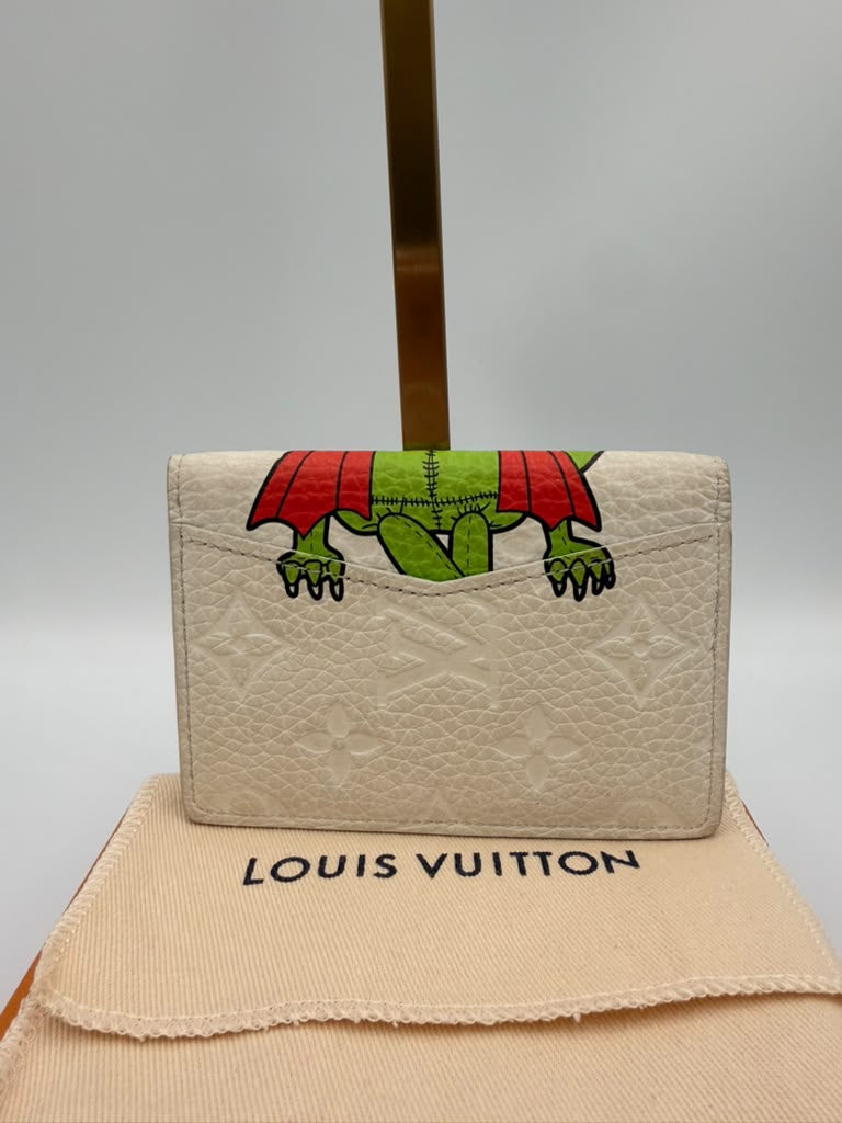 Louis Vuitton Pocket Organizer — Monogram Empreinte Dragon Print (SS21 Runway)