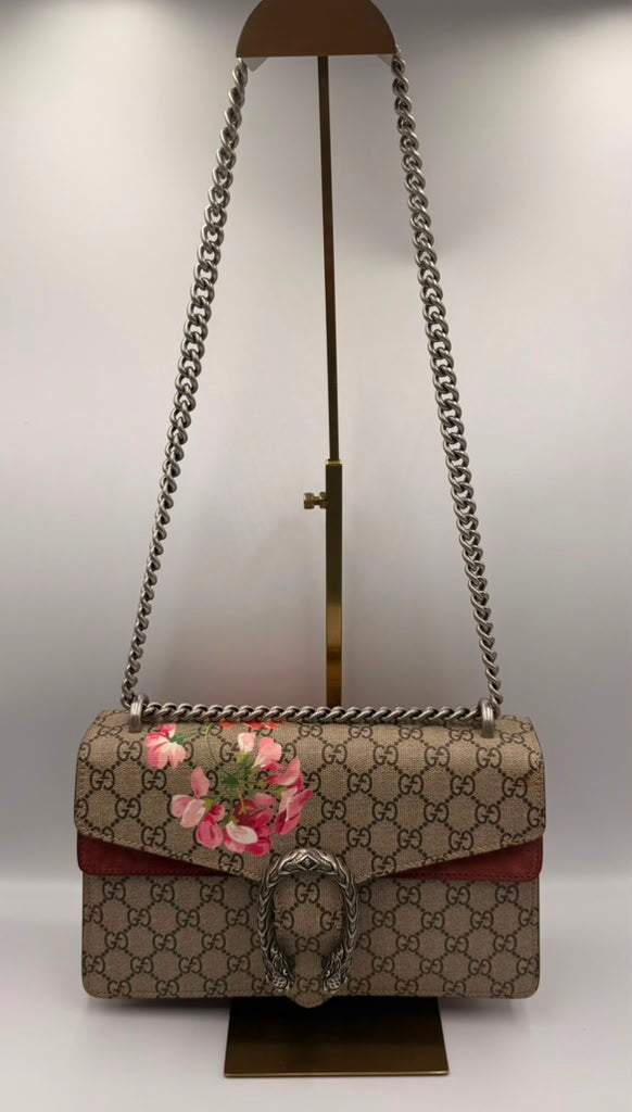 Gucci Dionysus GG Blooms Small Shoulder Bag