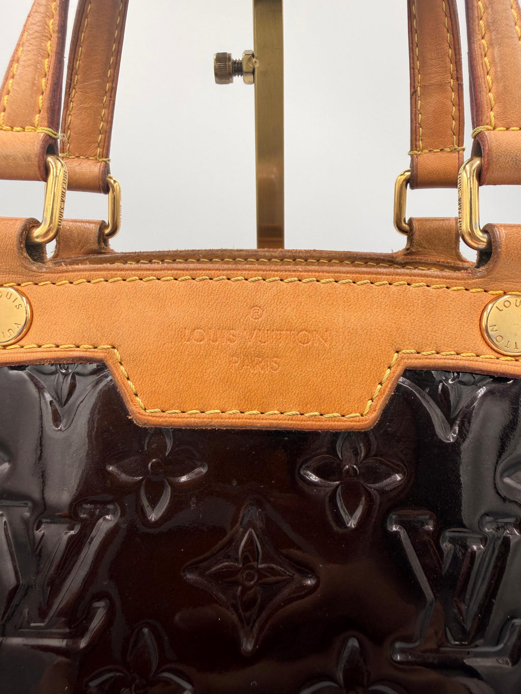 Louis Vuitton Brea MM — Amarante Monogram Vernis