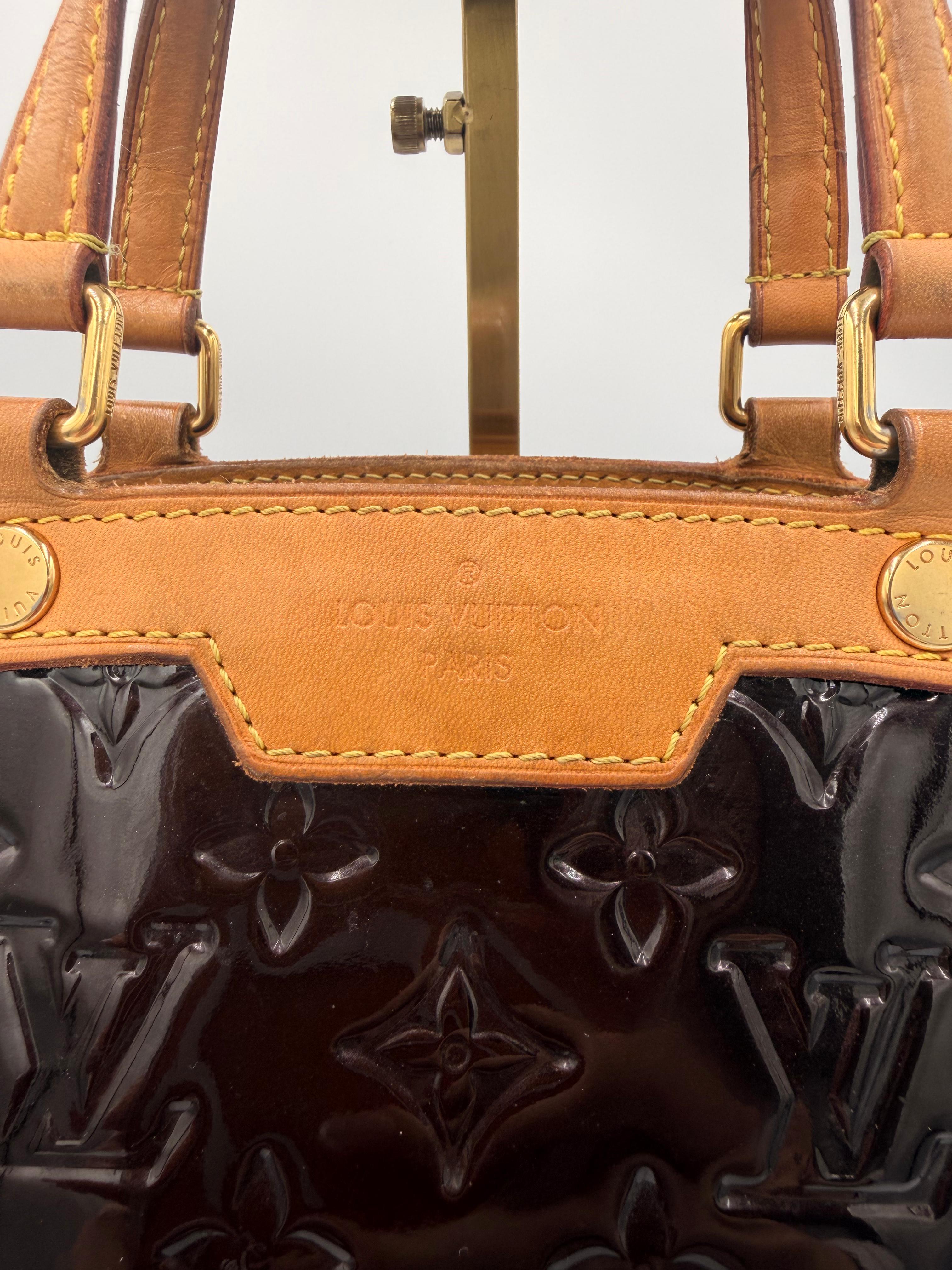 Louis Vuitton Brea MM — Amarante Monogram Vernis