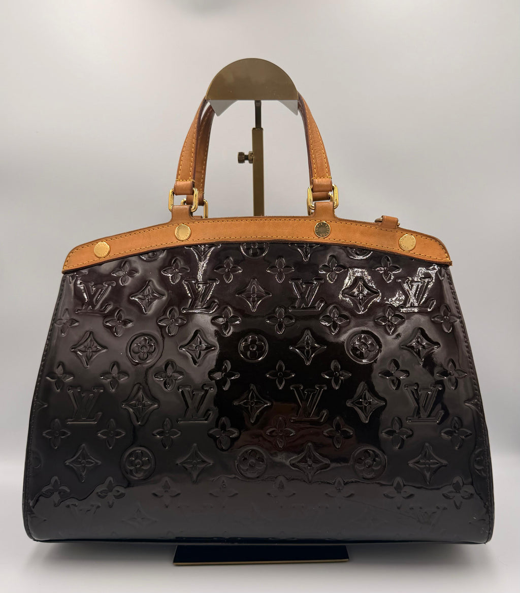 Louis Vuitton Brea MM — Amarante Monogram Vernis