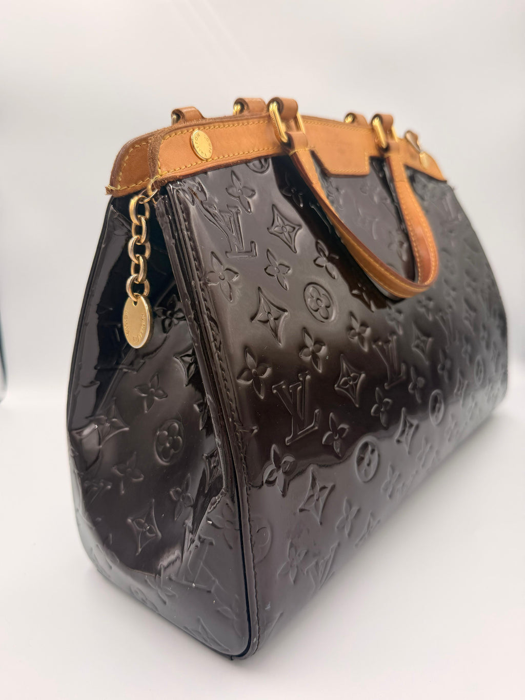 Louis Vuitton Brea MM — Amarante Monogram Vernis