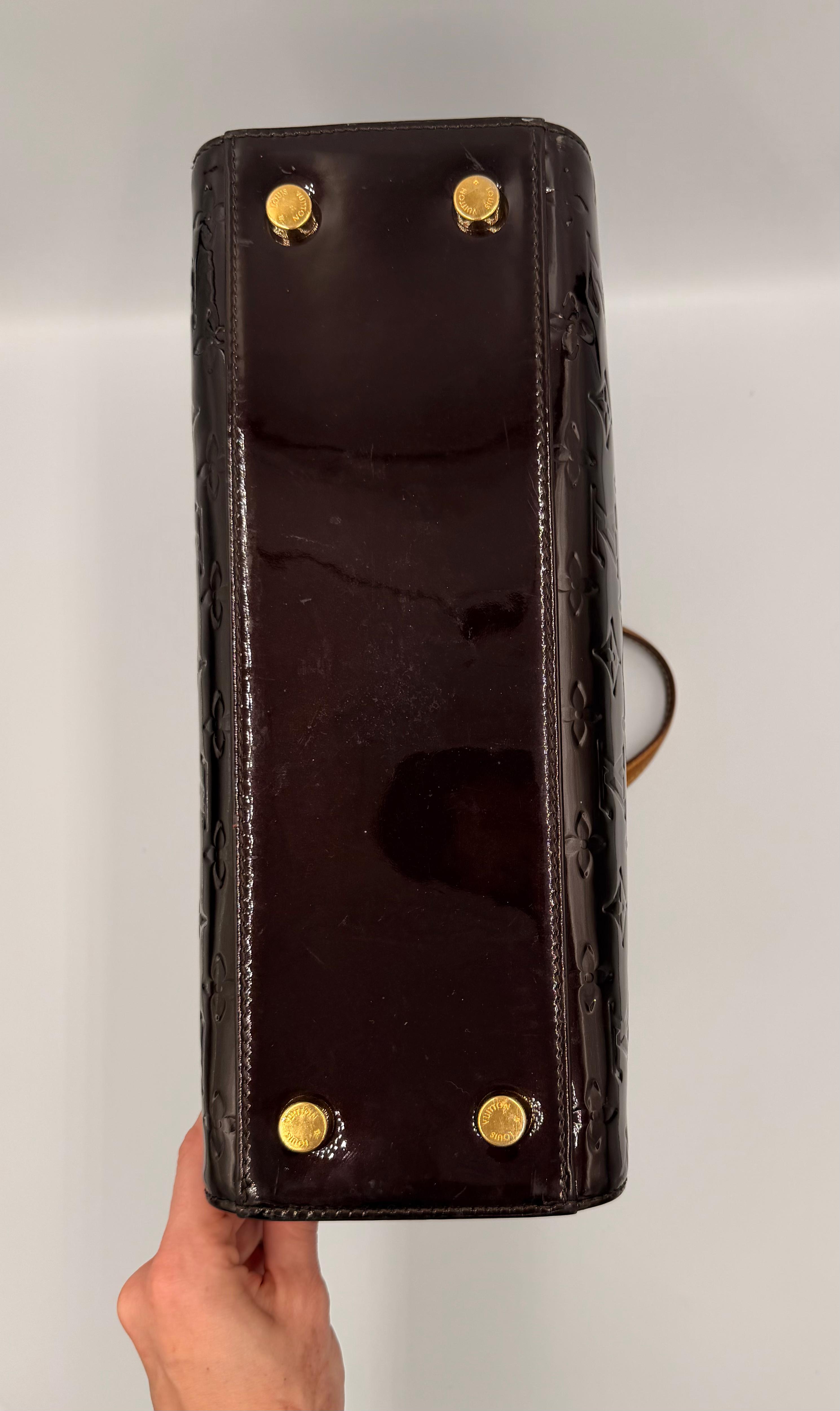 Louis Vuitton Brea MM — Amarante Monogram Vernis