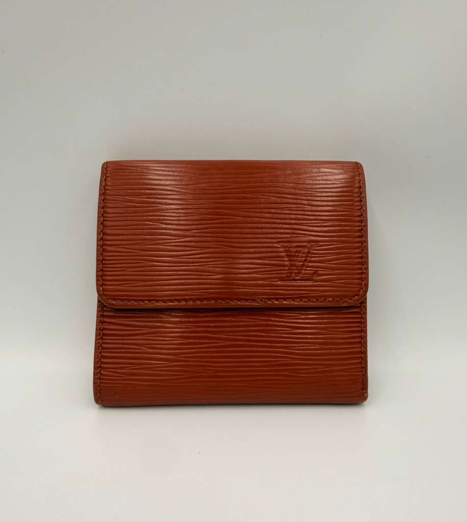 Louis Vuitton Élise Wallet — Epi Leather, Kenyan Brown
