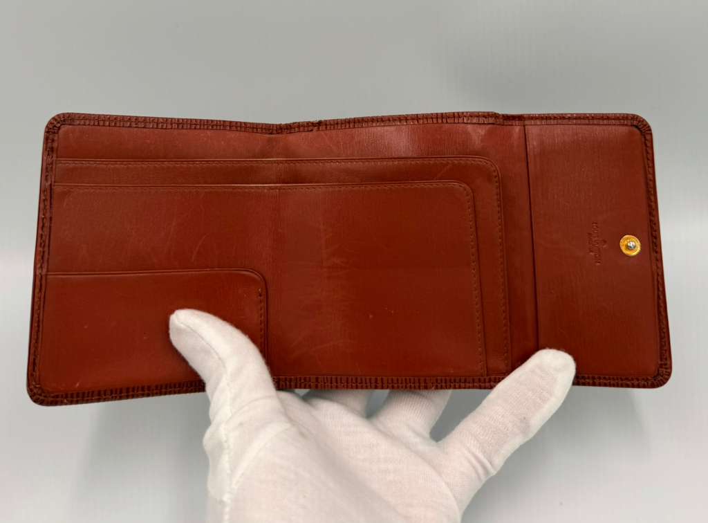 Louis Vuitton Élise Wallet — Epi Leather, Kenyan Brown