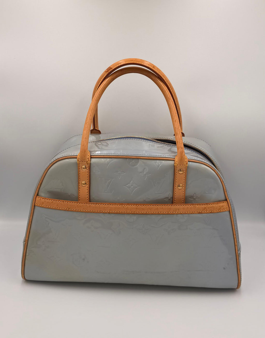 Louis Vuitton Tompkins Square — Vernis Leather Blue
