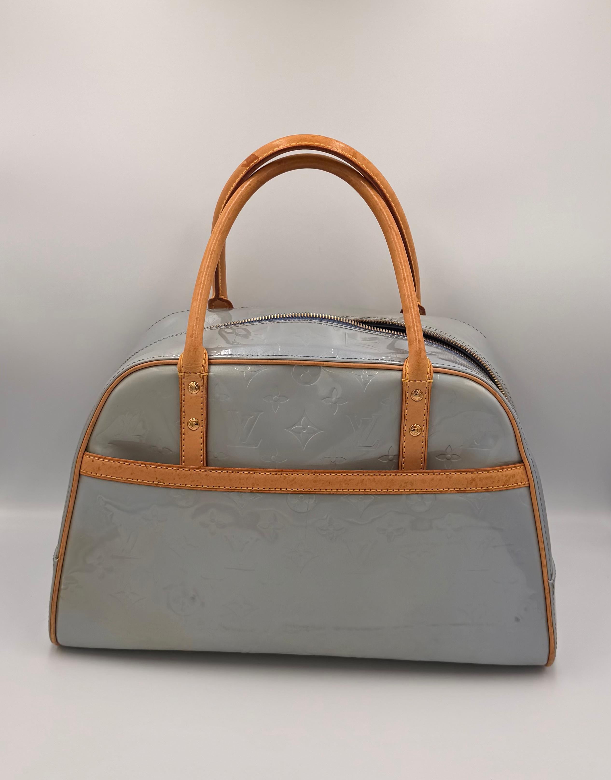 Louis Vuitton Murray Bowling Bag Pearl Blanc Vernis 2002