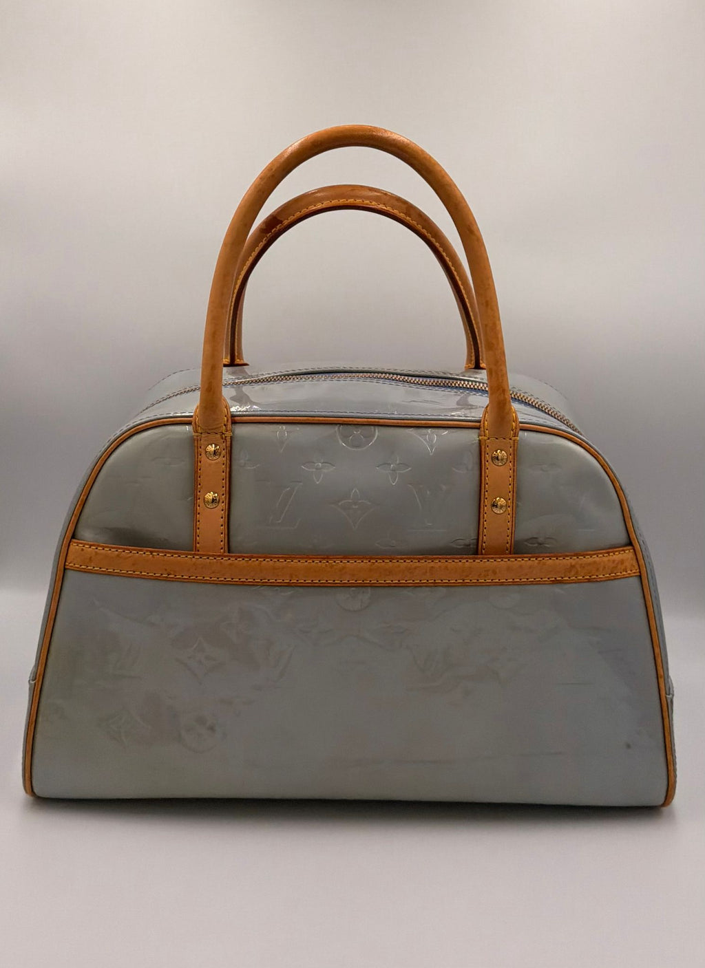Louis Vuitton Tompkins Square — Vernis Leather Blue