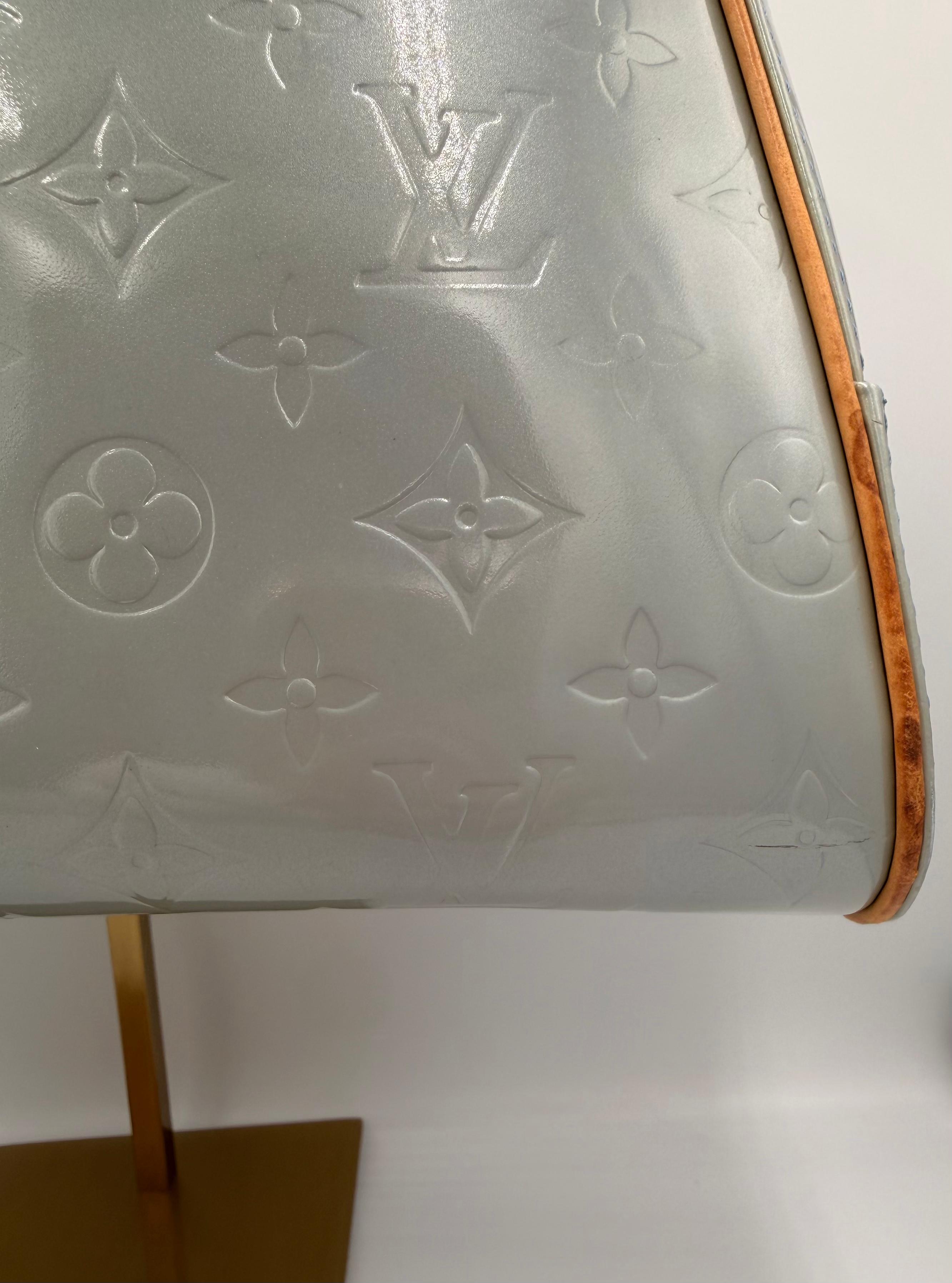 Louis Vuitton Murray Bowling Bag Pearl Blanc Vernis 2002