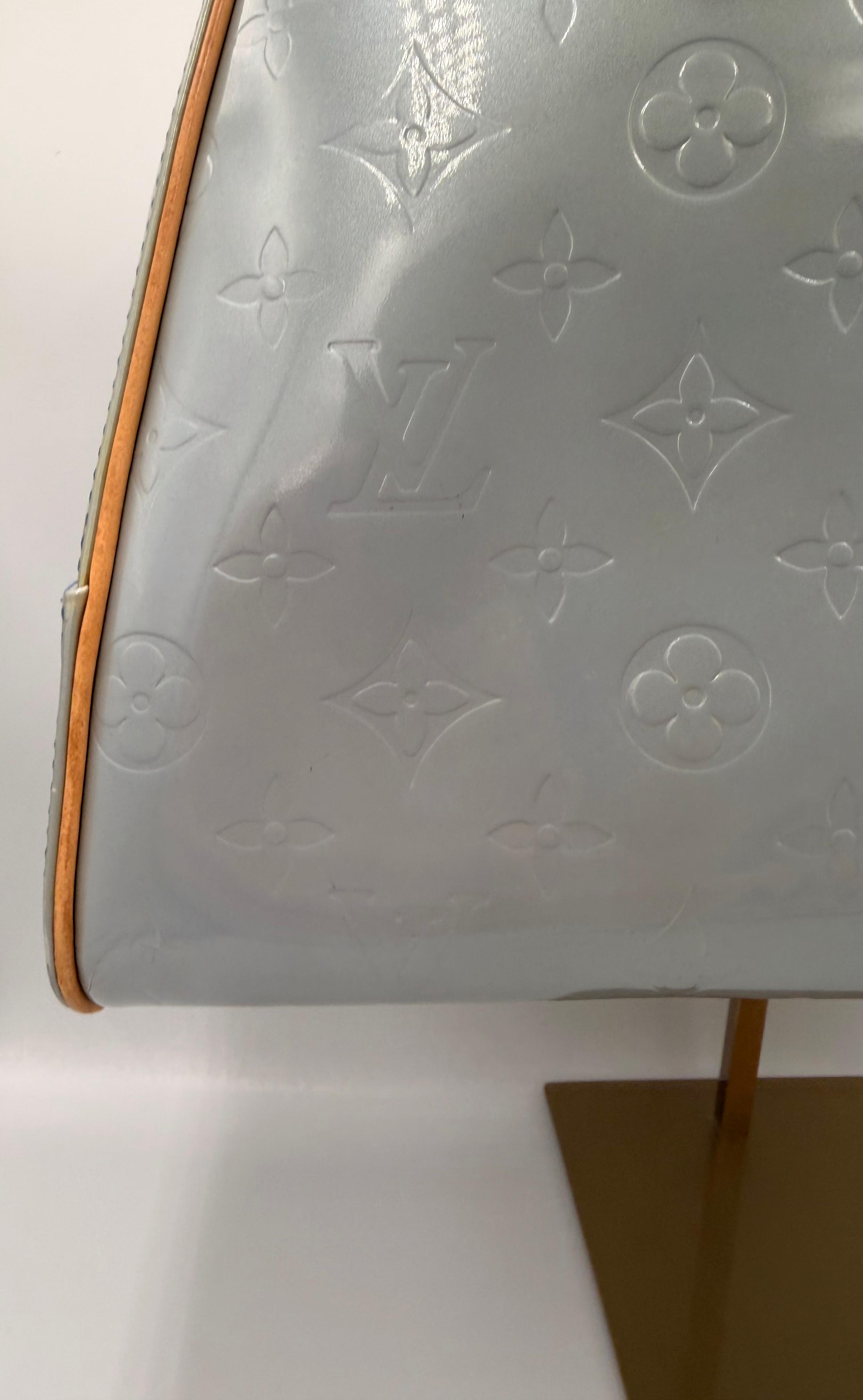 Louis Vuitton Murray Bowling Bag Pearl Blanc Vernis 2002
