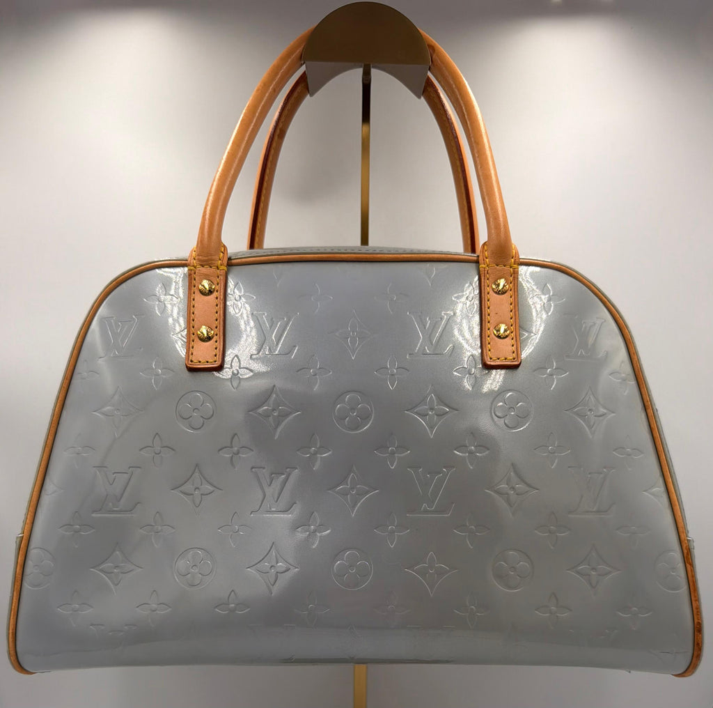 Louis Vuitton Tompkins Square — Vernis Leather Blue