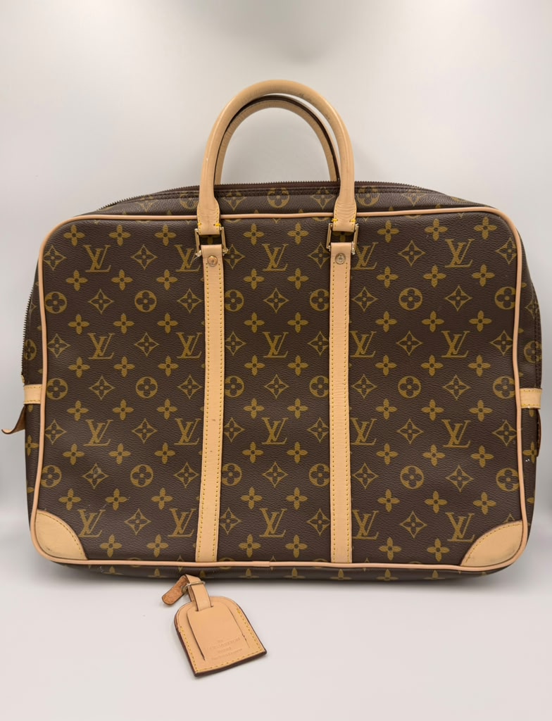 Louis Vuitton Porte-Documents Voyage Briefcase — Monogram