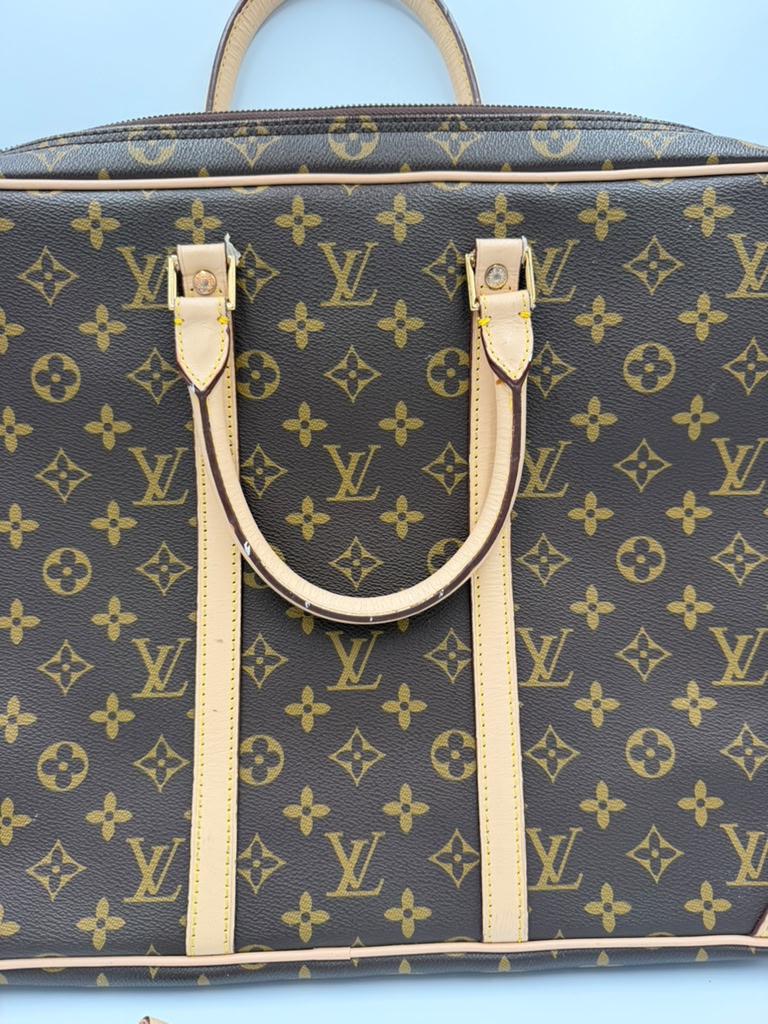 Louis Vuitton Porte-Documents Voyage Briefcase — Monogram