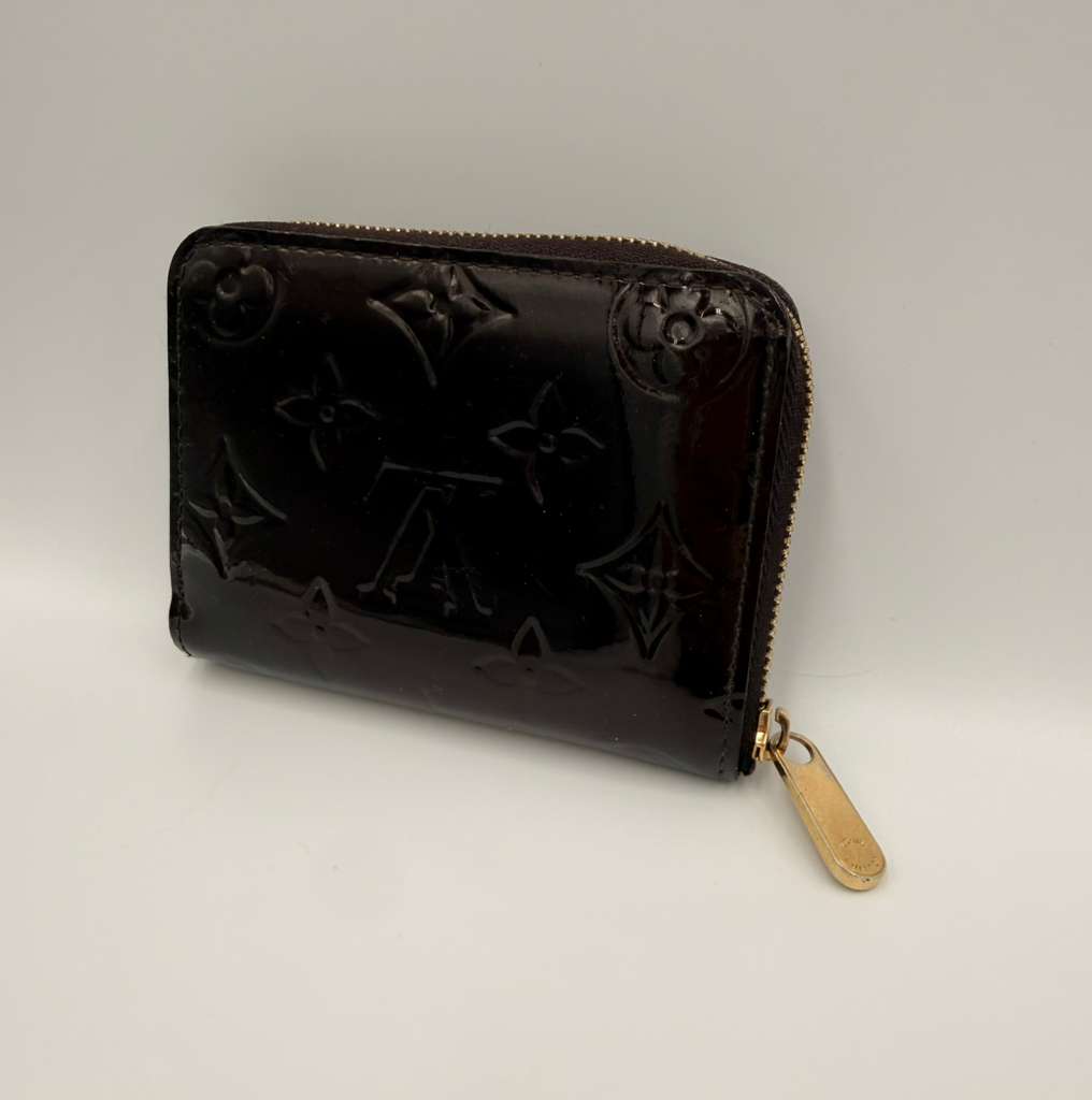 Louis Vuitton Zippy Coin Purse — Monogram Vernis Amarante