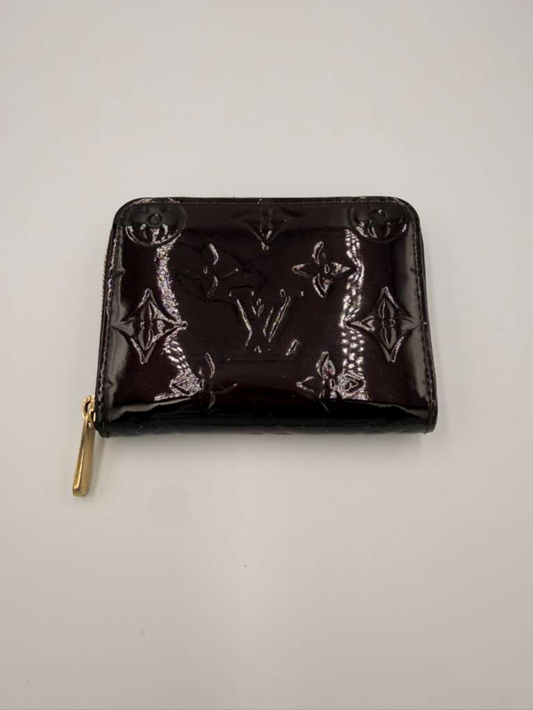 Louis Vuitton Zippy Coin Purse — Monogram Vernis Amarante