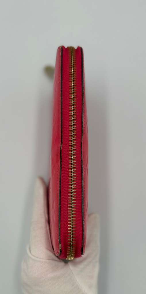 Louis Vuitton Zippy Wallet — Monogram Vernis, Rose Litchi