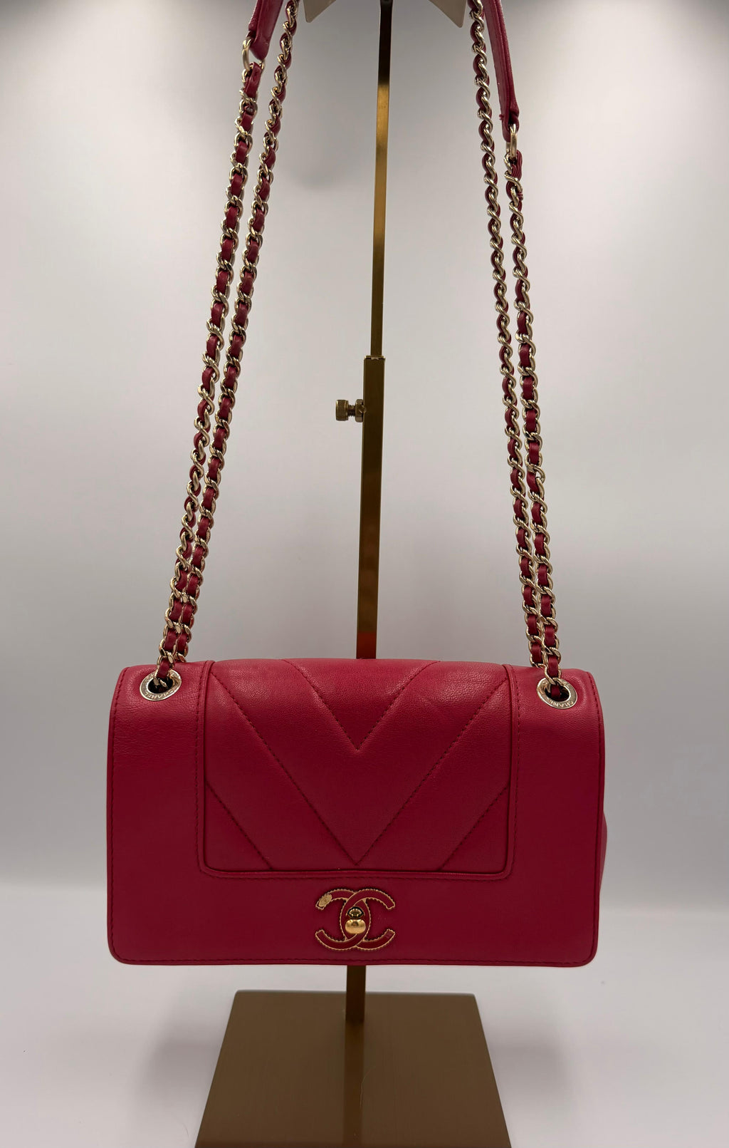 Chanel Mademoiselle Vintage Flap — Fuchsia