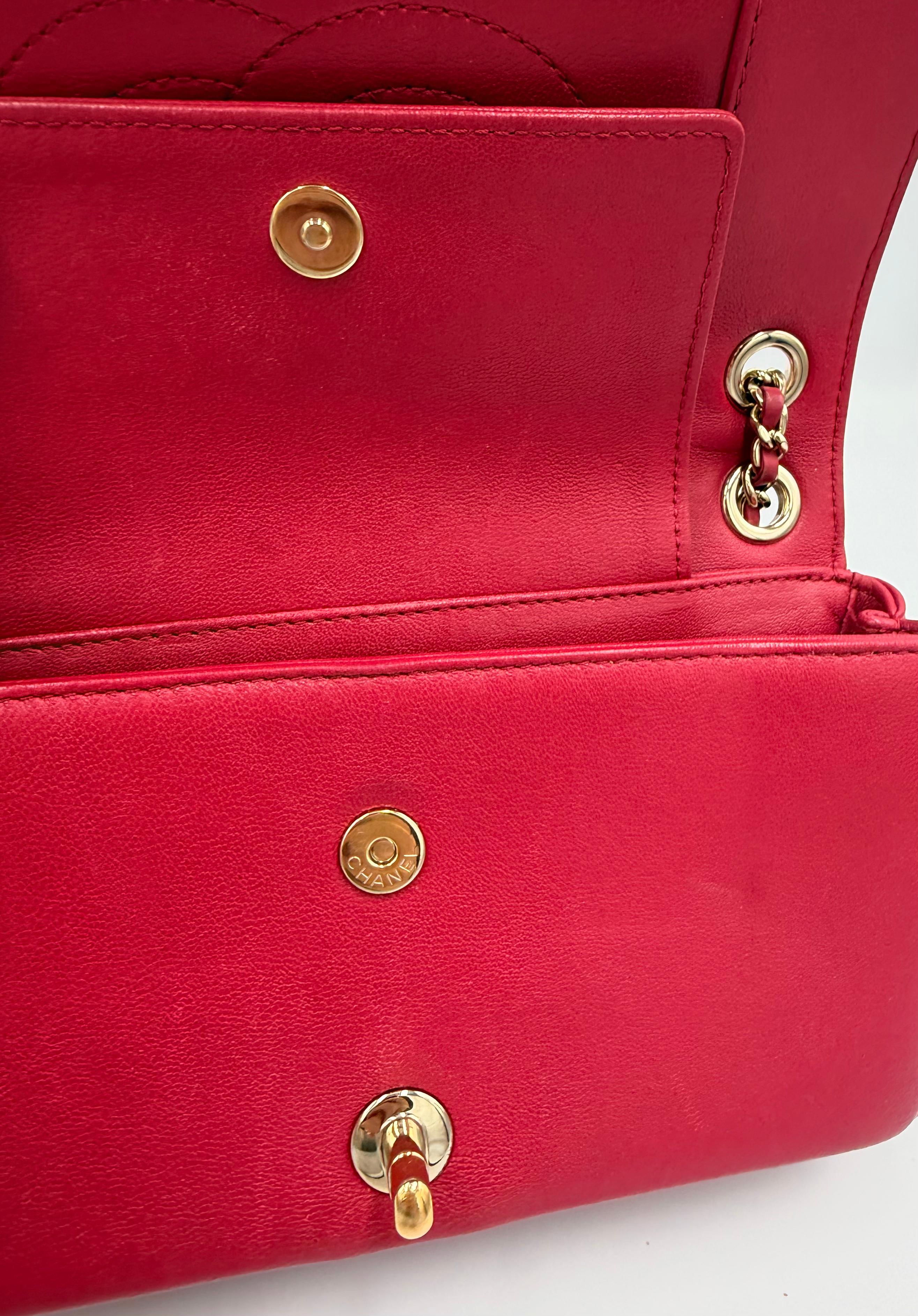Chanel Mademoiselle Vintage Flap — Fuchsia