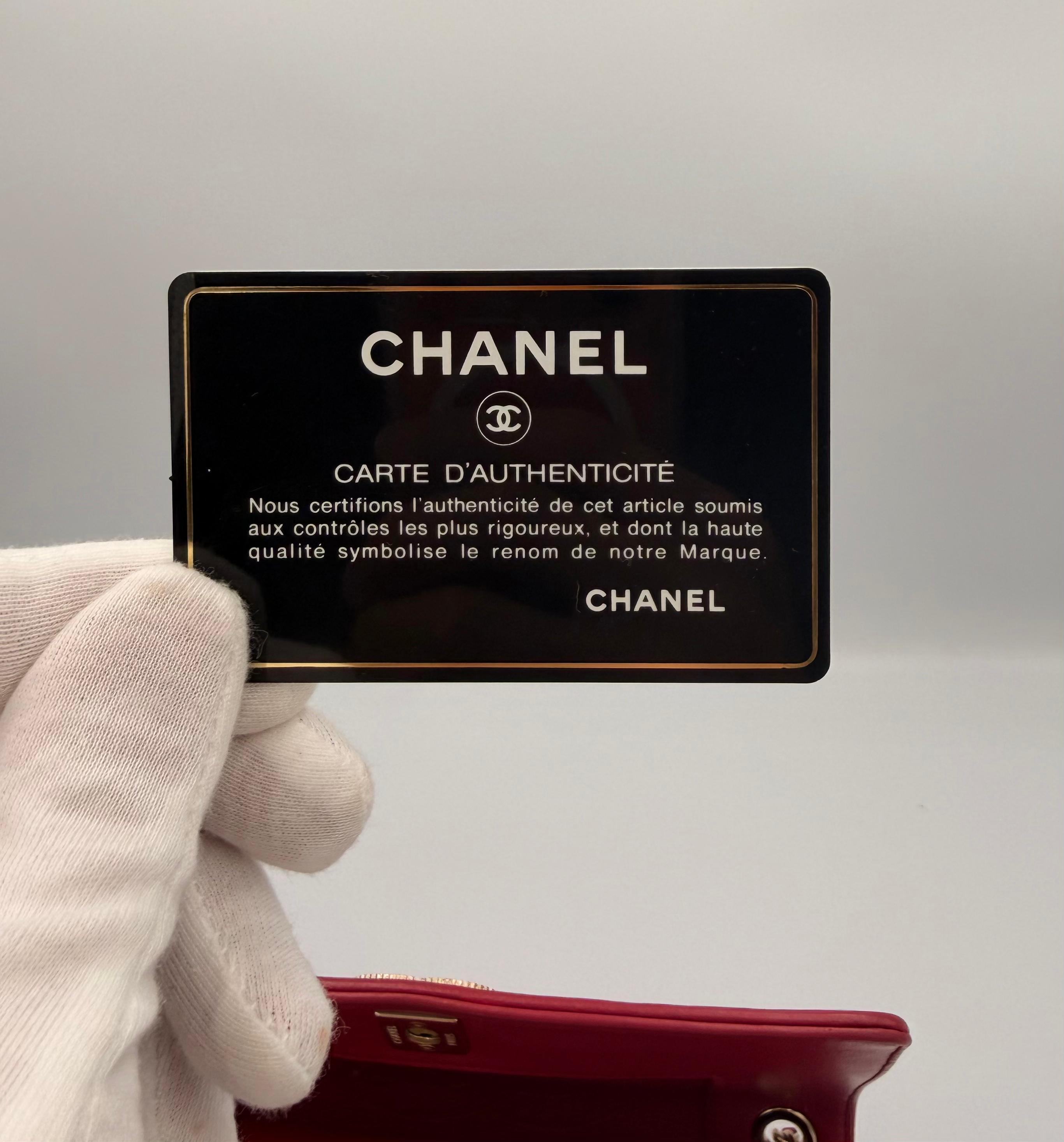 Chanel Mademoiselle Vintage Flap — Fuchsia