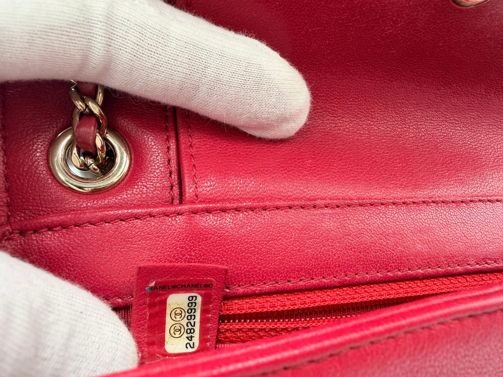 Chanel Mademoiselle Vintage Flap — Fuchsia