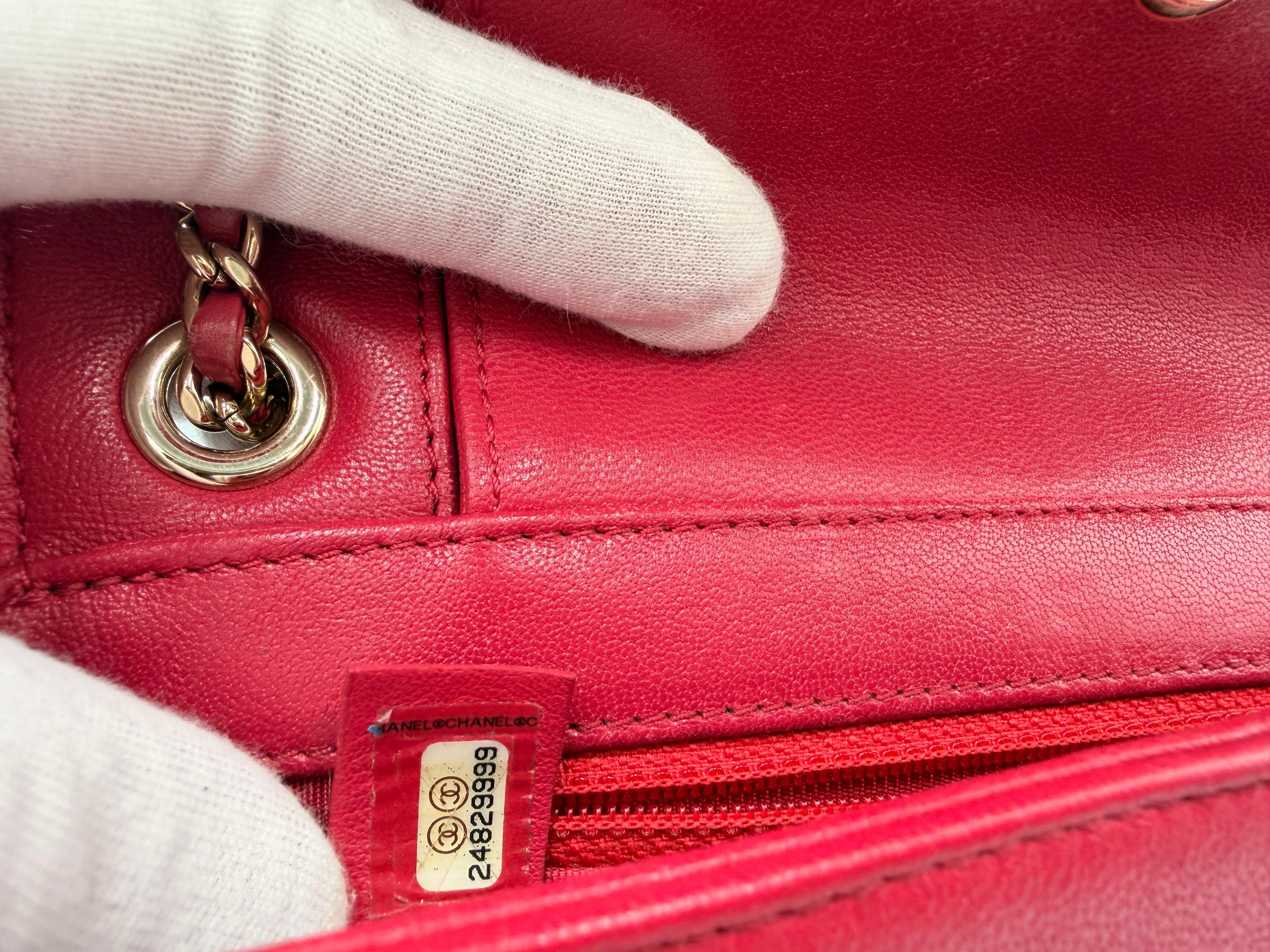 Chanel Mademoiselle Vintage Flap — Fuchsia