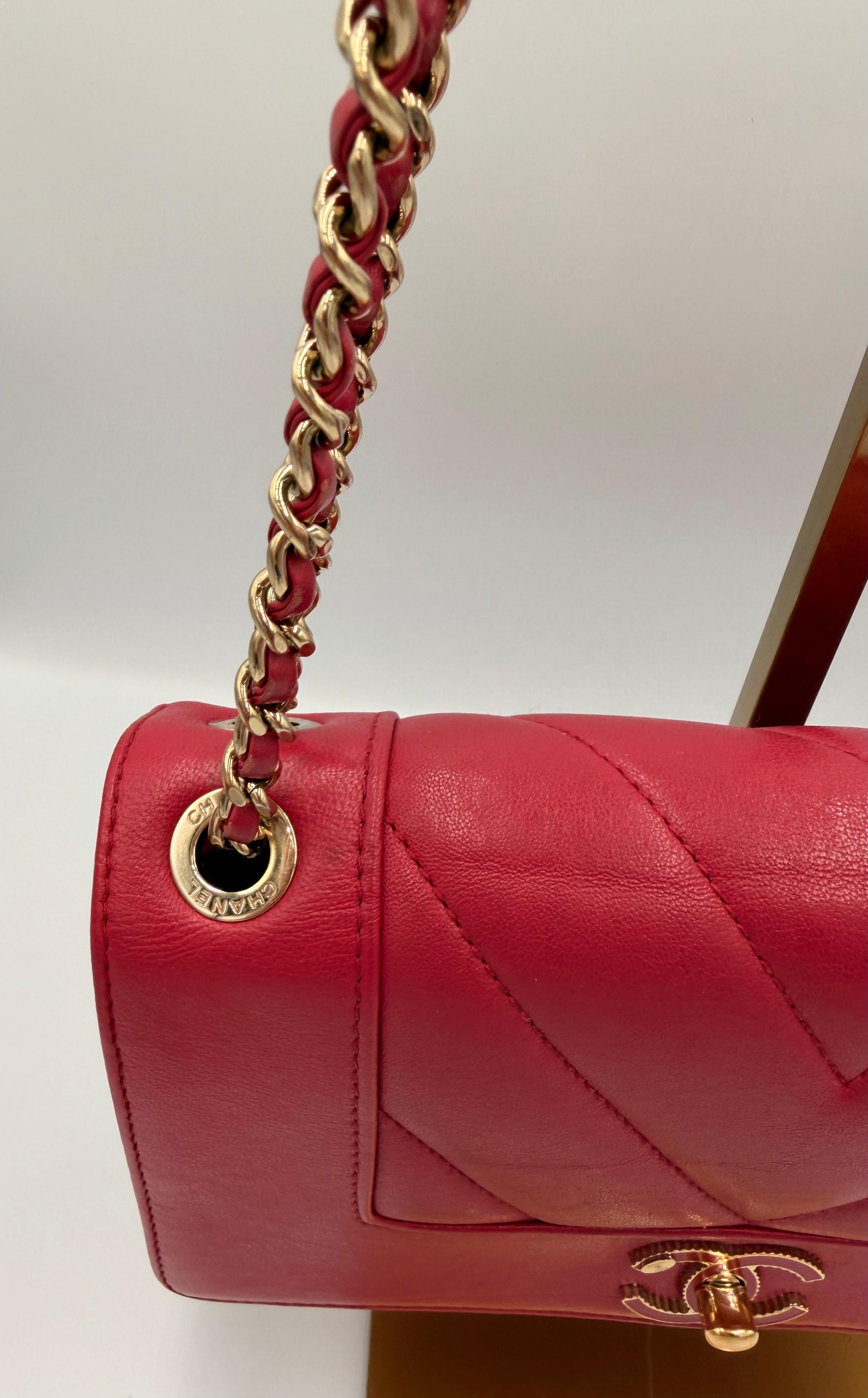 Chanel Mademoiselle Vintage Flap — Fuchsia